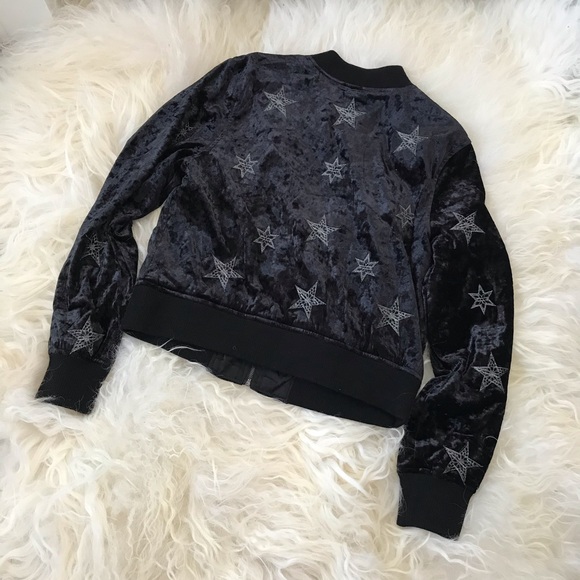 Sanctuary Stargazer Velvet Bomber Jacket - Picture 6 of 6